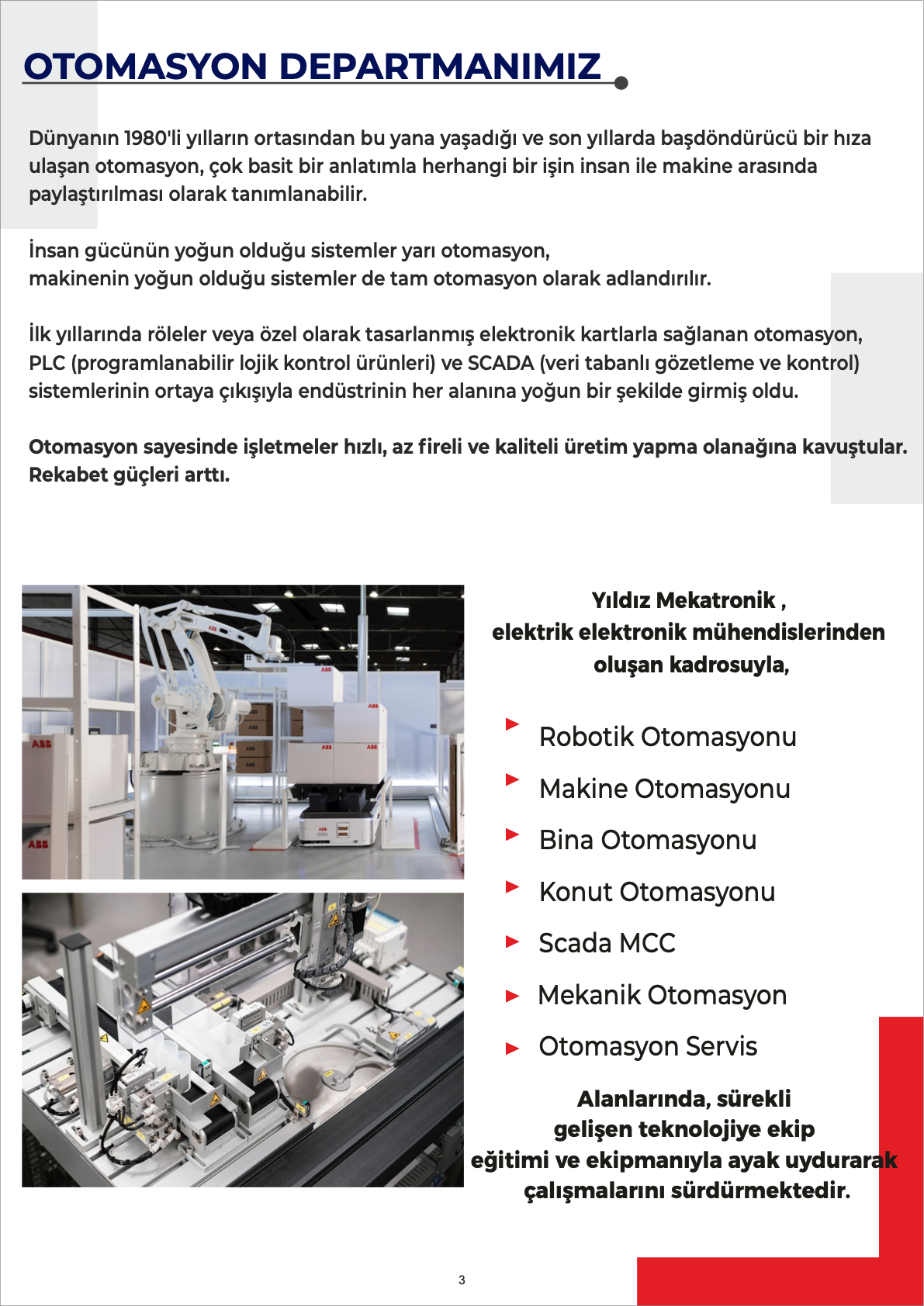 Eczacıbaşı Hijyenik Robot Hattı